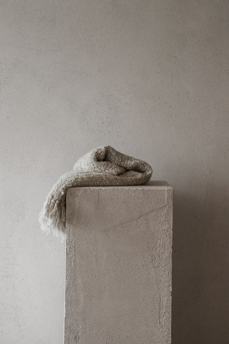 Awa Banana Silk Throw | Sand