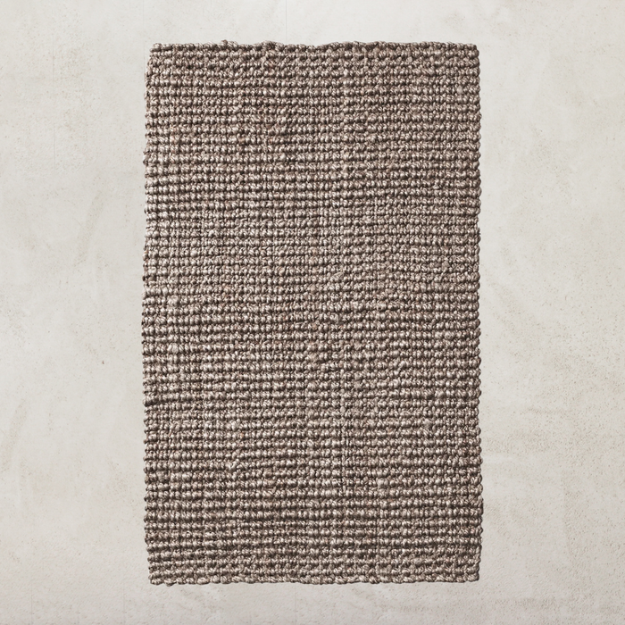 Boucle Rug | Silver