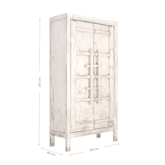 Bulu | White Tall Cabinet