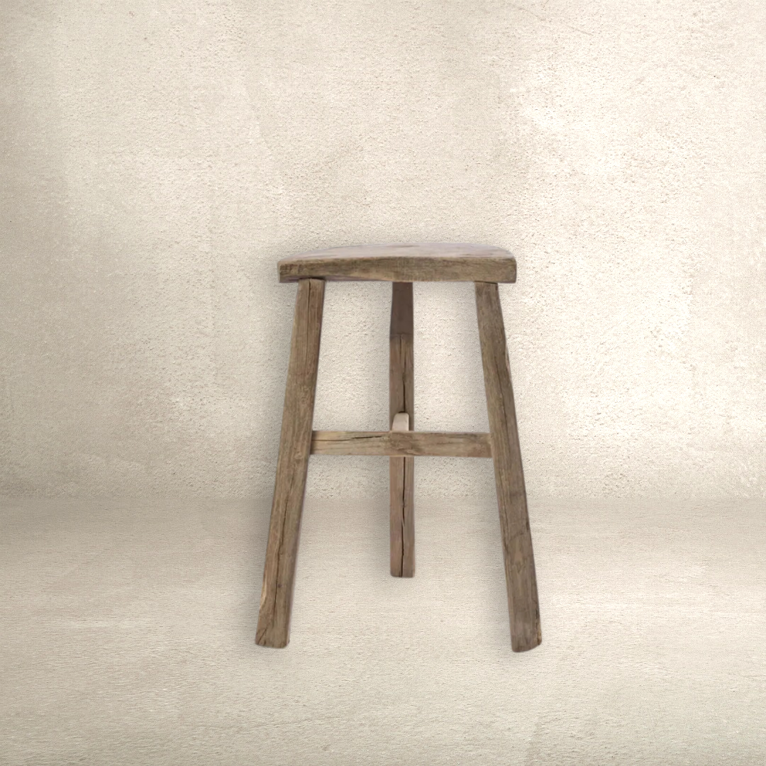 Antique Wooden Stool