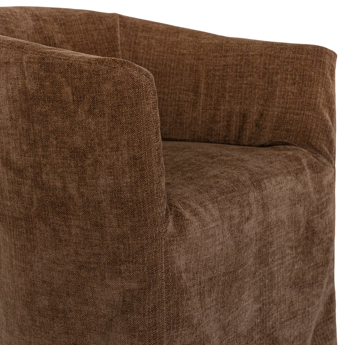 Hamilton Dining Chair │ Cocoa Velvet