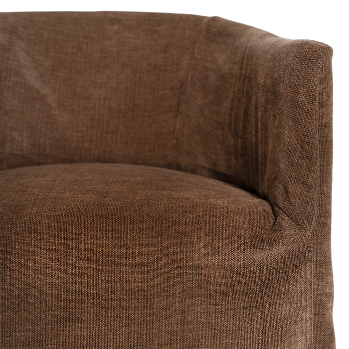 Hamilton Dining Chair │ Cocoa Velvet