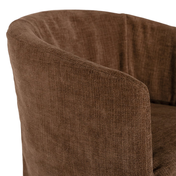 Hamilton Dining Chair │ Cocoa Velvet