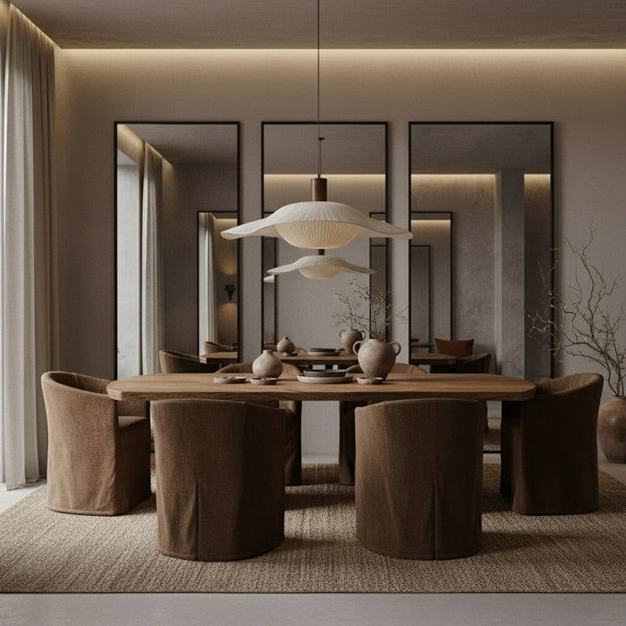 Hamilton Dining Chair │ Cocoa Velvet