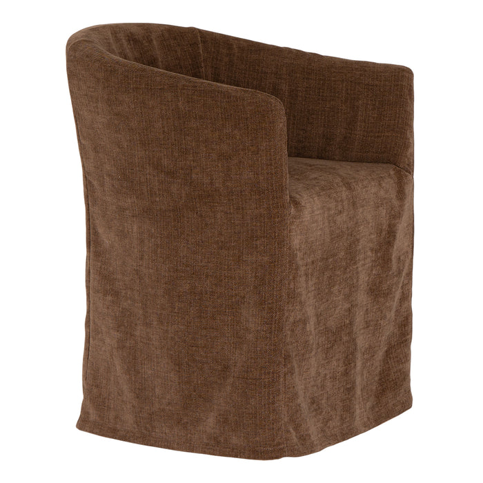 Hamilton Dining Chair │ Cocoa Velvet