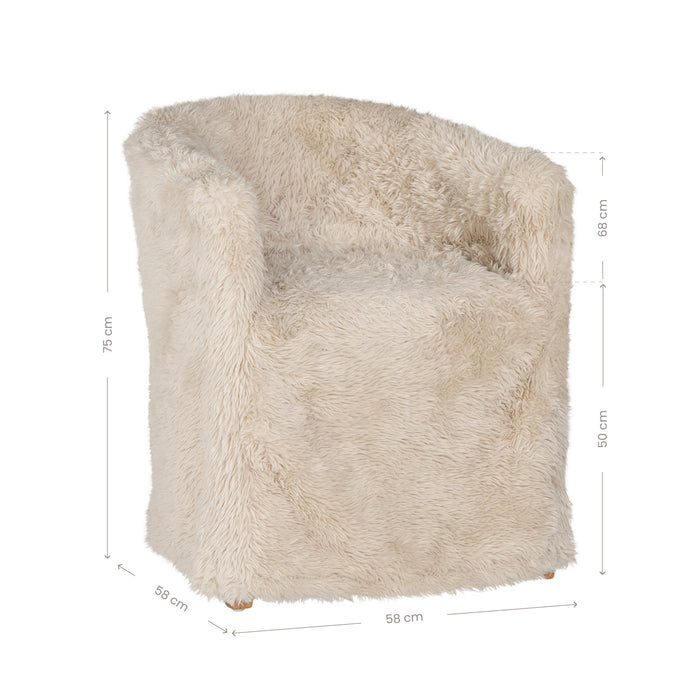 Hamilton Dining Chair │ Fur Luxe