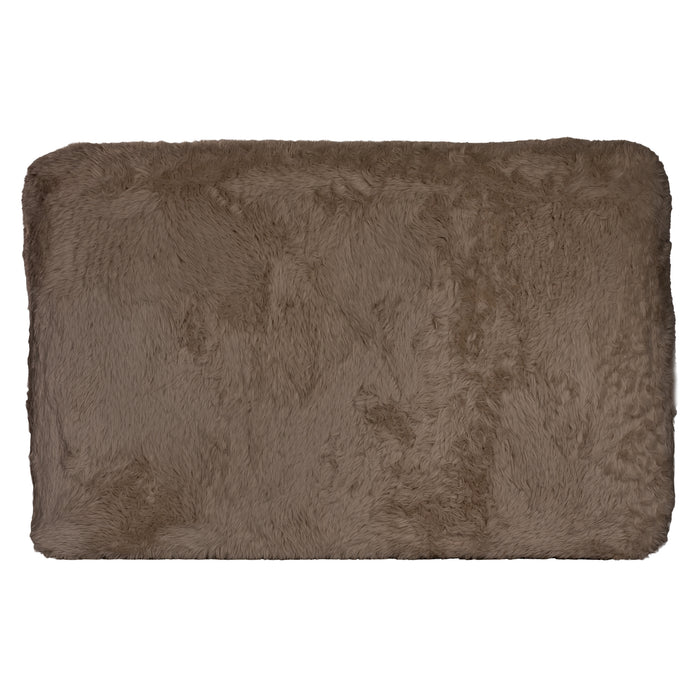 Harlow Fur Luxe Sofa | One Seater
