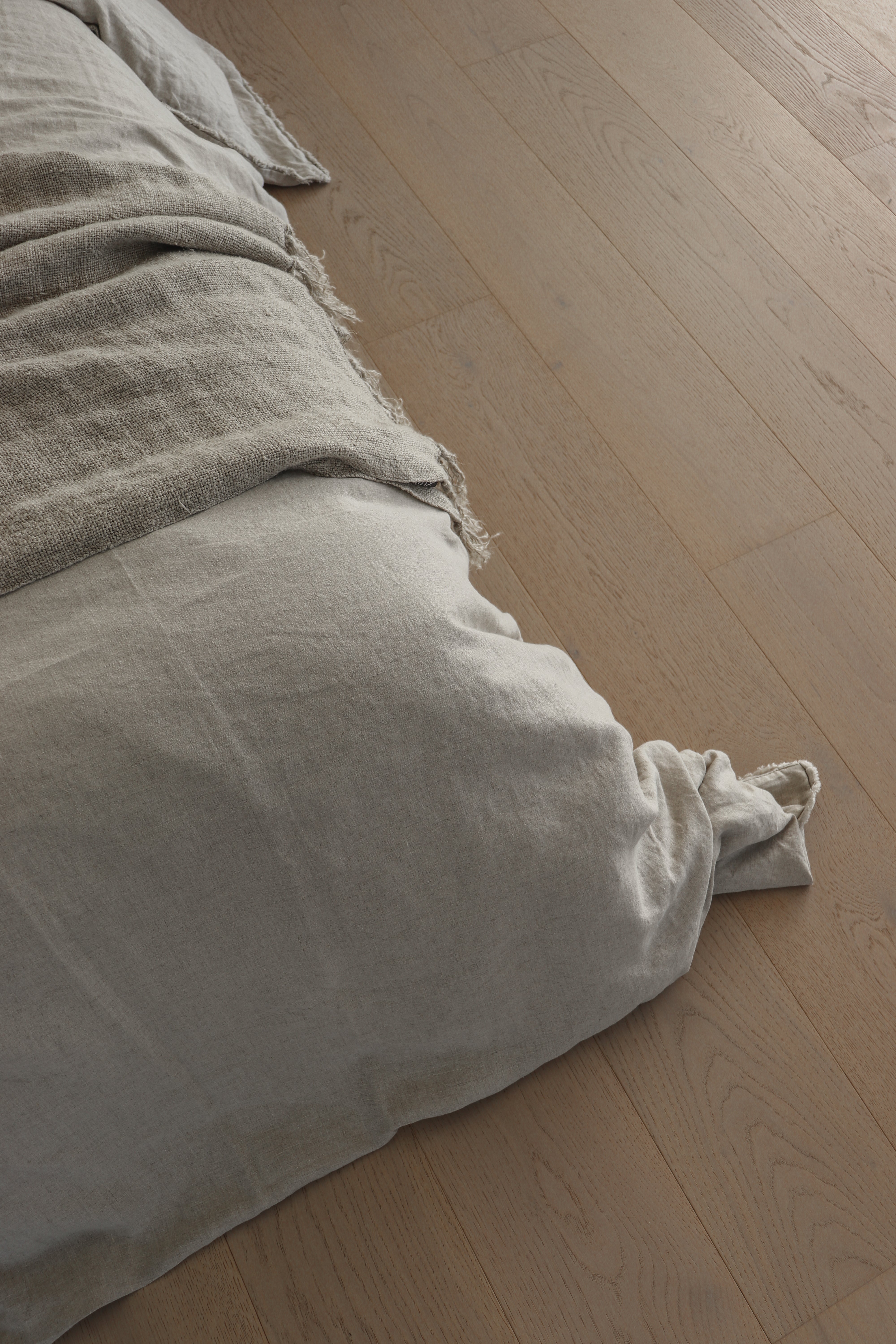 Bedouin Linen Throw | Natural