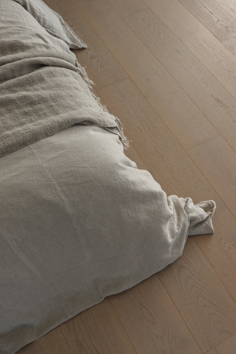 Bedouin Linen Throw | Natural