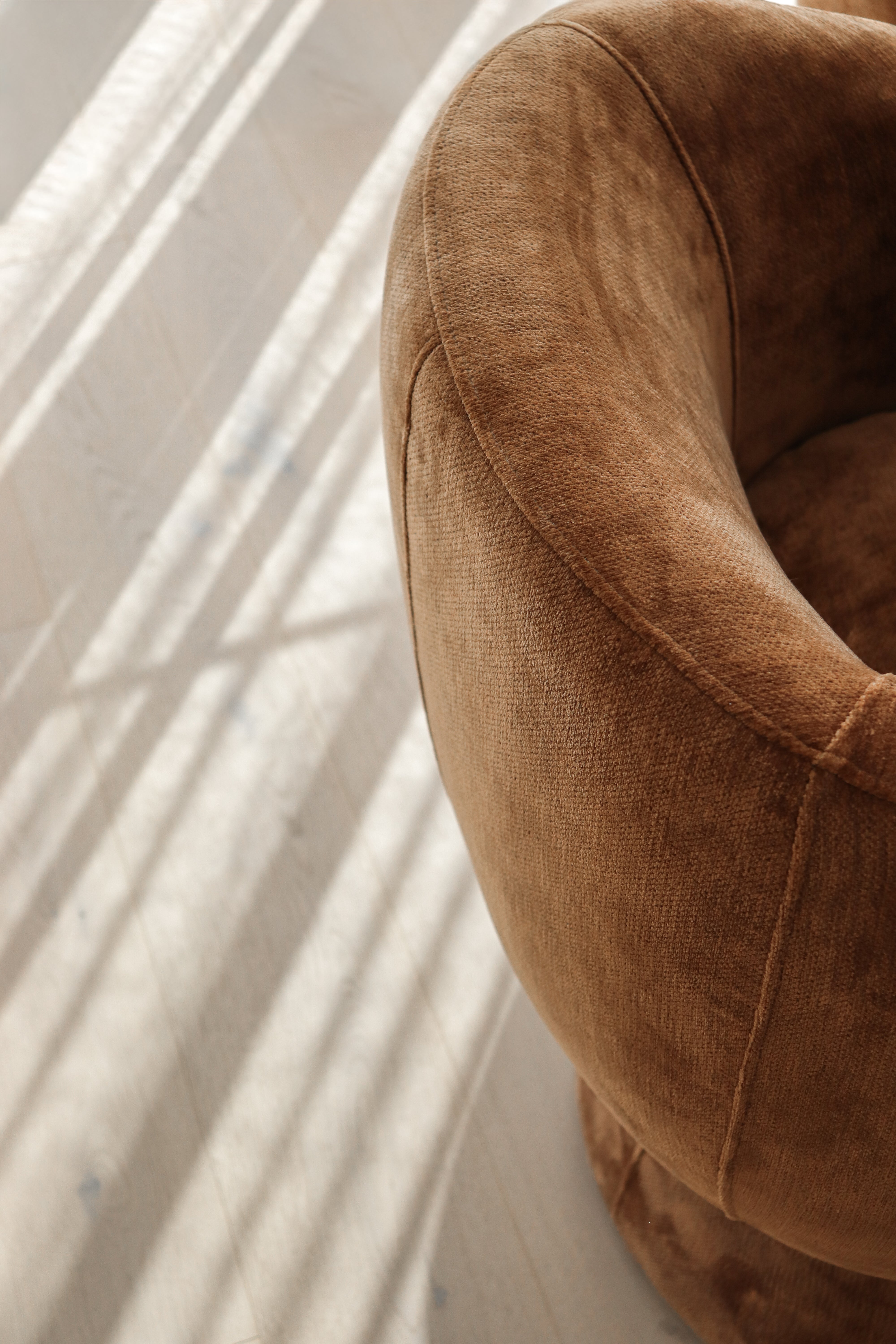 Malfi Swivel Dining Chairs | Bronze