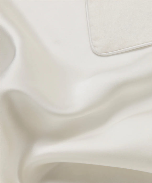 Silk / Linen Flip Pillowcase │ Ivory
