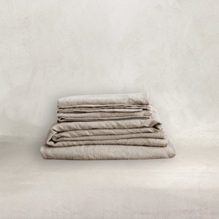 Linen Sheet Set | 4 Pc | Natural