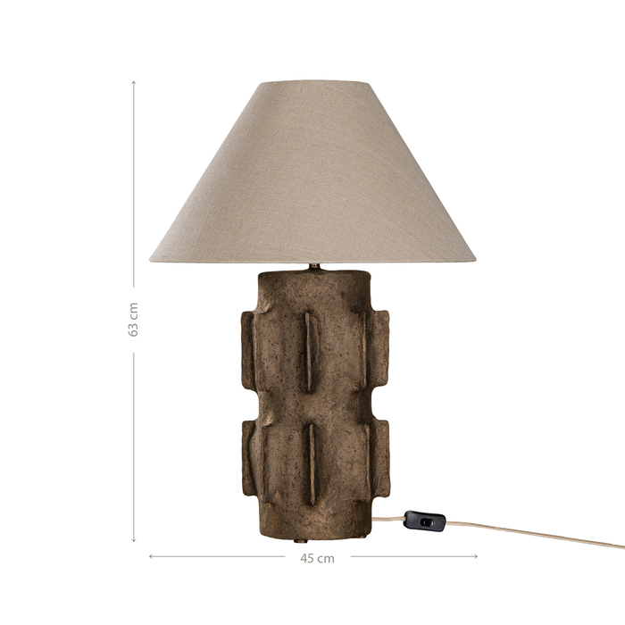 Liwa Table Lamp | Dark Roast