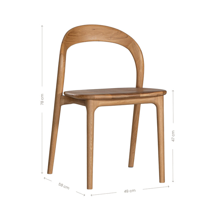 Loki Oak Dining Chair