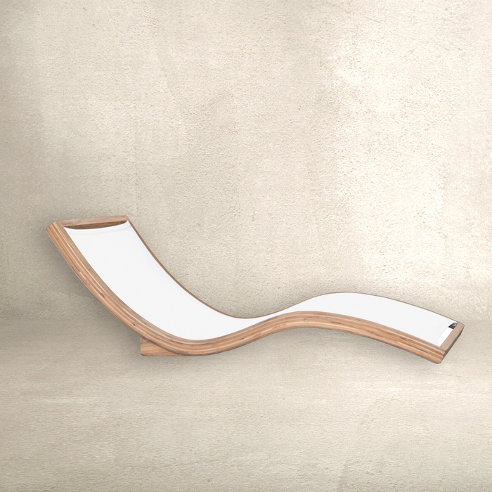 Mykonos Sun Lounger | White