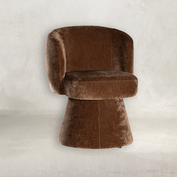 Malfi Swivel Dining Chairs | Glam Luxe