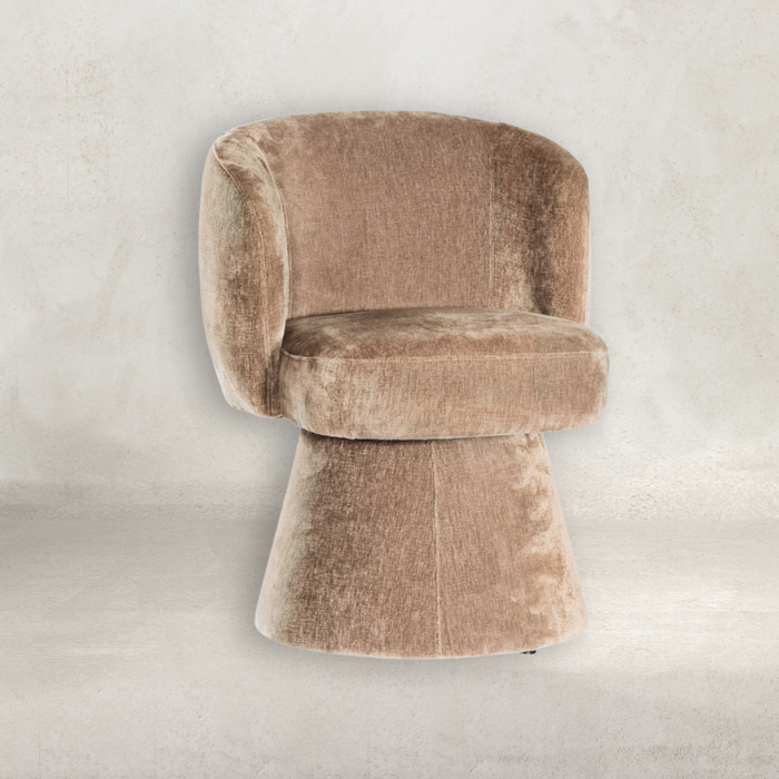 Malfi Swivel Dining Chairs | Glam Luxe