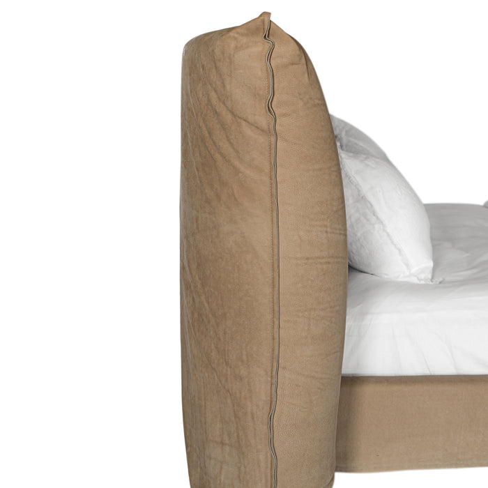 Mallorca Leather Bed