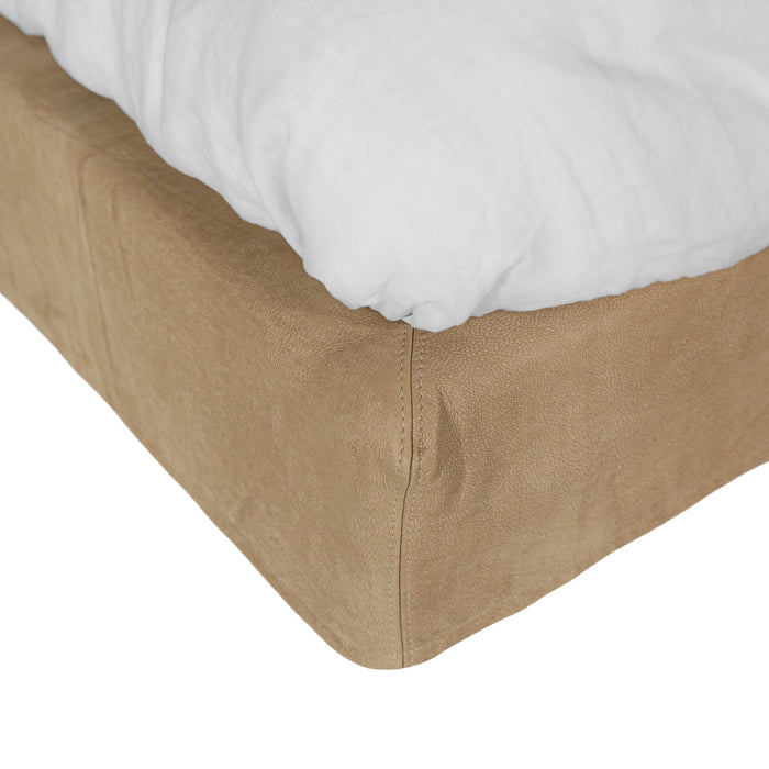 Mallorca Leather Bed