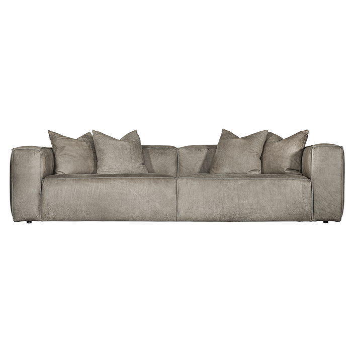 Malta Four Seater Leather Sofa