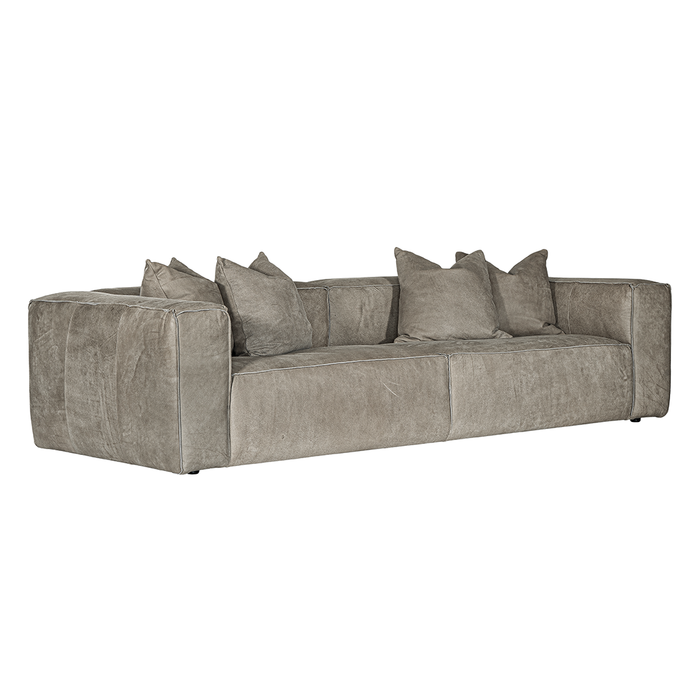 Malta Four Seater Leather Sofa