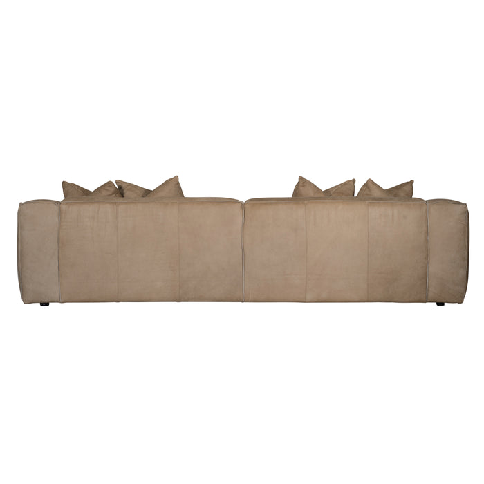 Malta Four Seater Leather Sofa