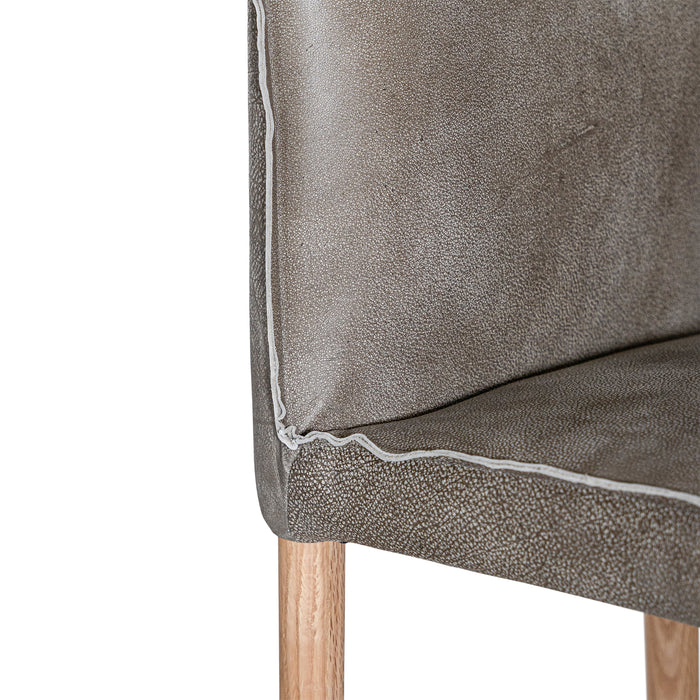 Mayan Counter Chair | Buffalo Leather