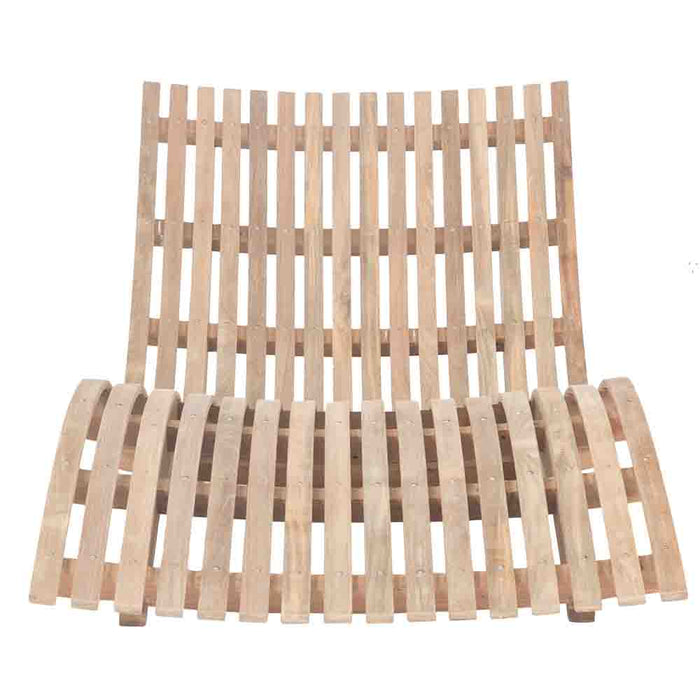 Mykonos Sun Lounger | Teak