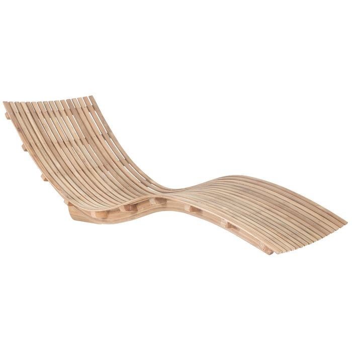 Mykonos Sun Lounger | Teak