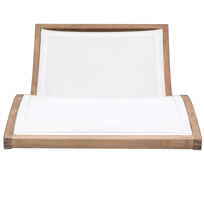 Mykonos Sun Lounger | White