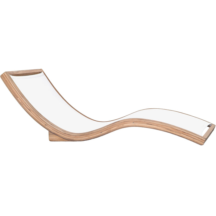 Mykonos Sun Lounger | White