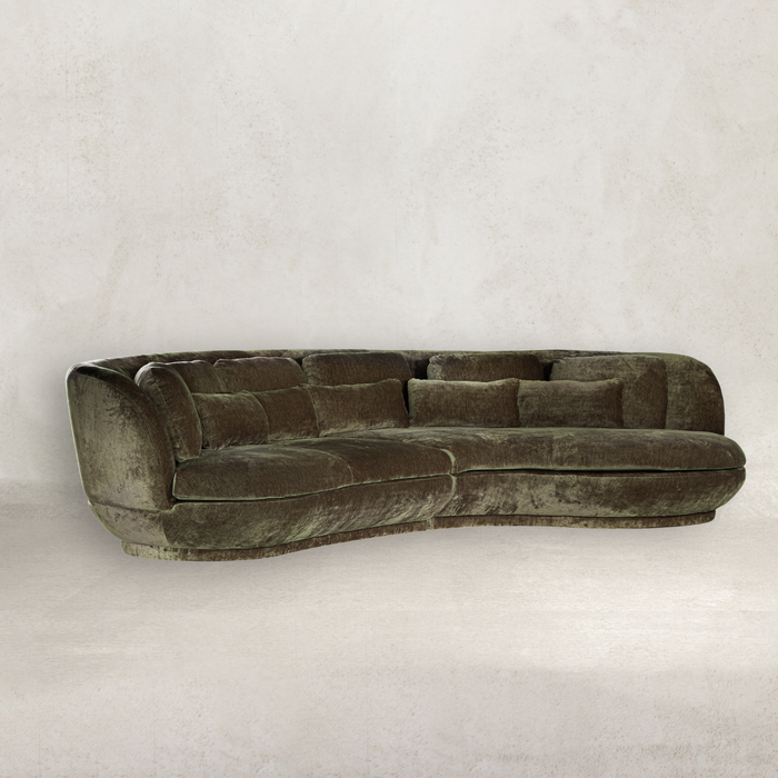 Nesta Sculptural Sofa | Sand Mirage