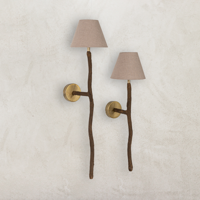 Nuuri Sconce| Dark Roast