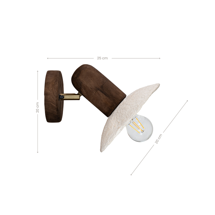 Naya Sconce | Light Roast