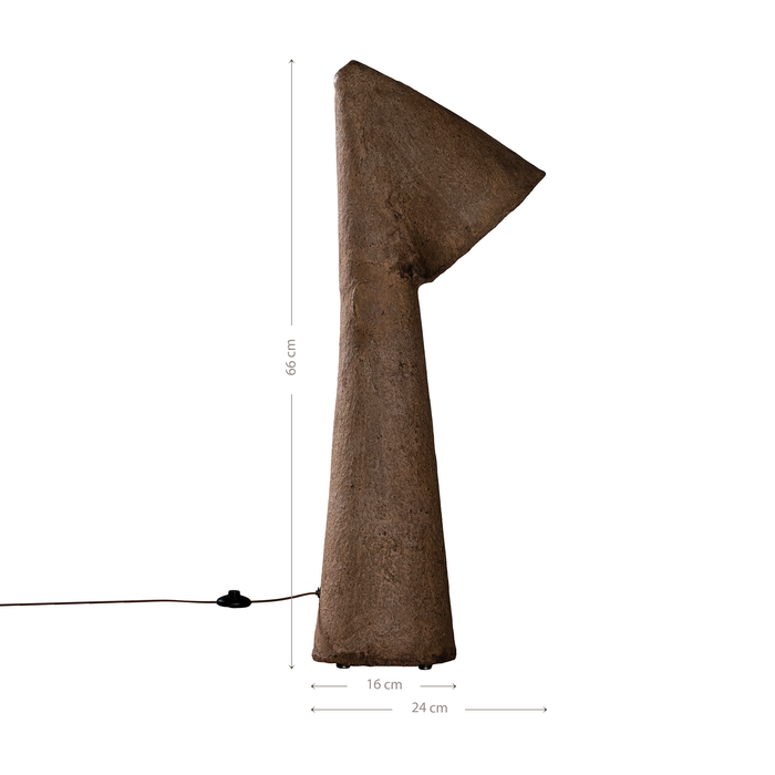 Nhara Table Lamp | Dark Roast