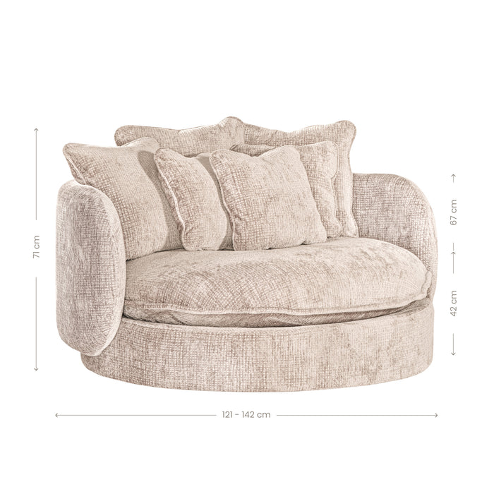 Nikka Oversized Lounger | Sand Mirage