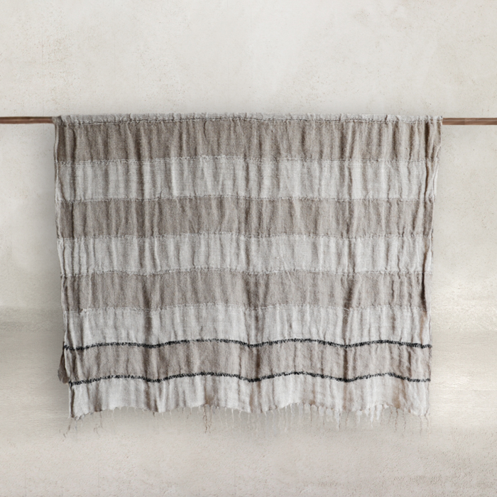 Retreat Linen Throw