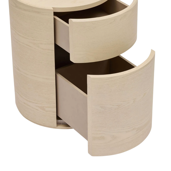 Rio Round Bedside Table