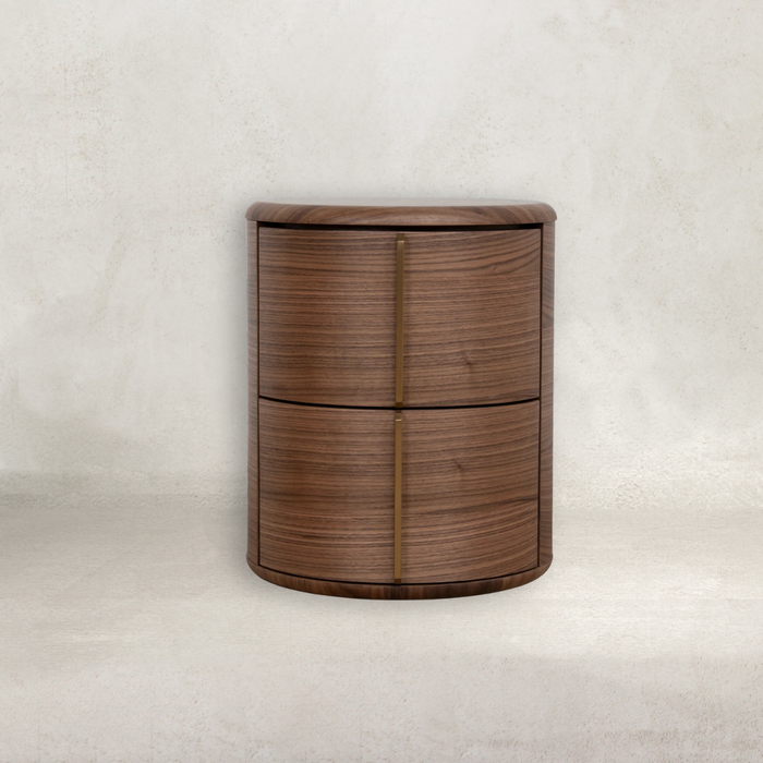 Stravan Round Bedside Table