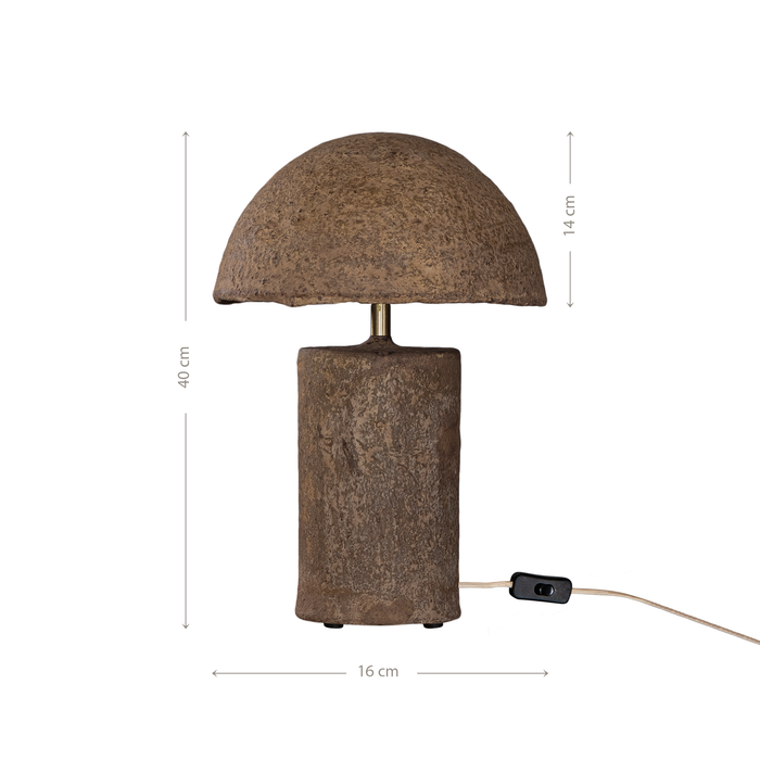 Samrah Table Lamp | Dark Roast
