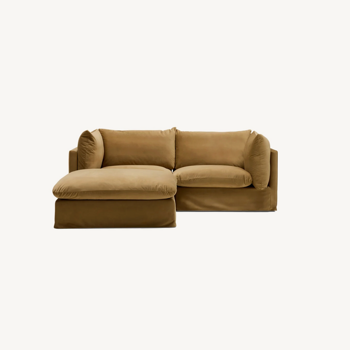 Solange Modular Sofa | 2 Seater with Ottoman
