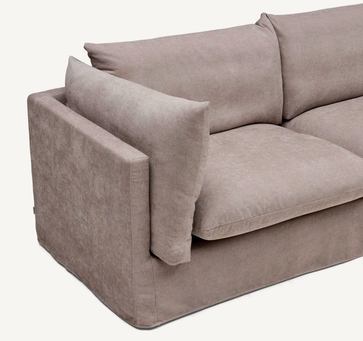 Solange Modular Sofa | 2 Seater with Ottoman