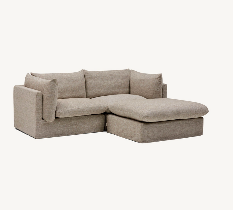 Solange Modular Sofa | 2 Seater with Ottoman