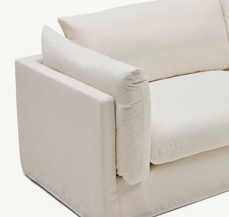Solange Modular Sofa | 2 Seater with Ottoman