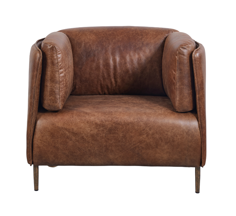 Preston Leather Tub Chair