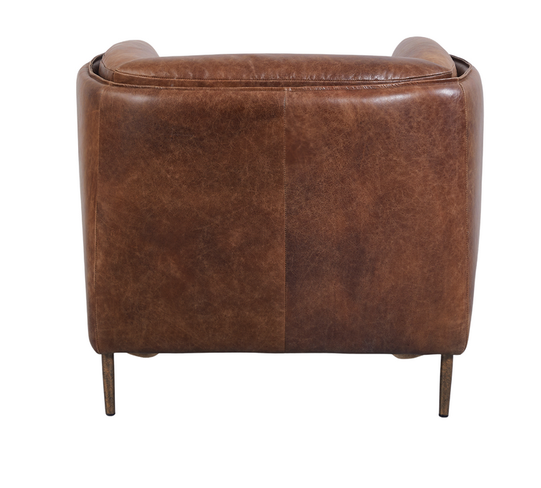 Preston Leather Tub Chair