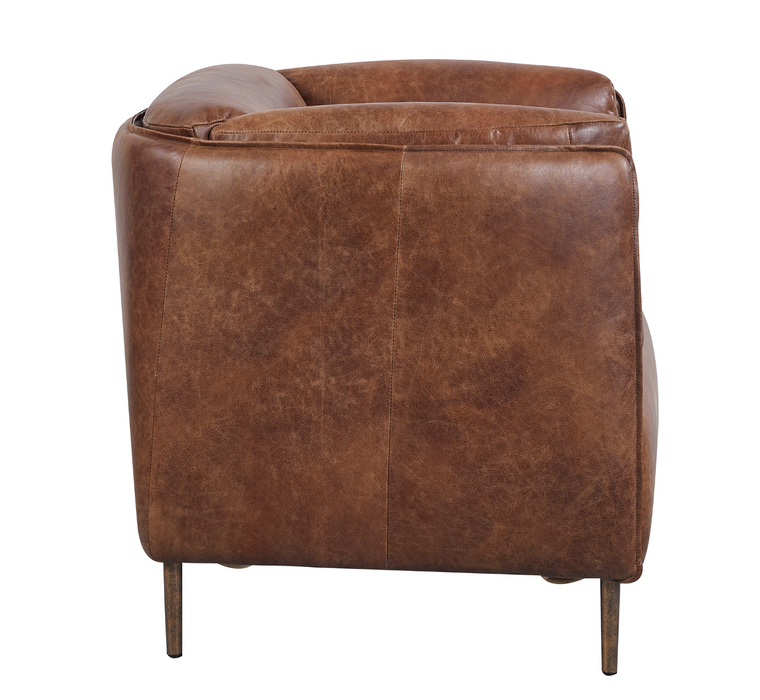 Preston Leather Tub Chair