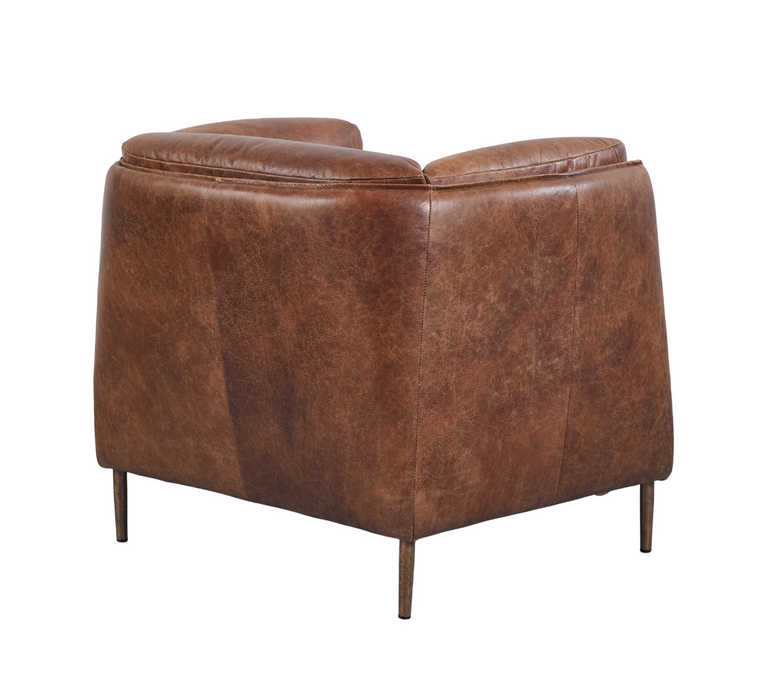 Preston Leather Tub Chair