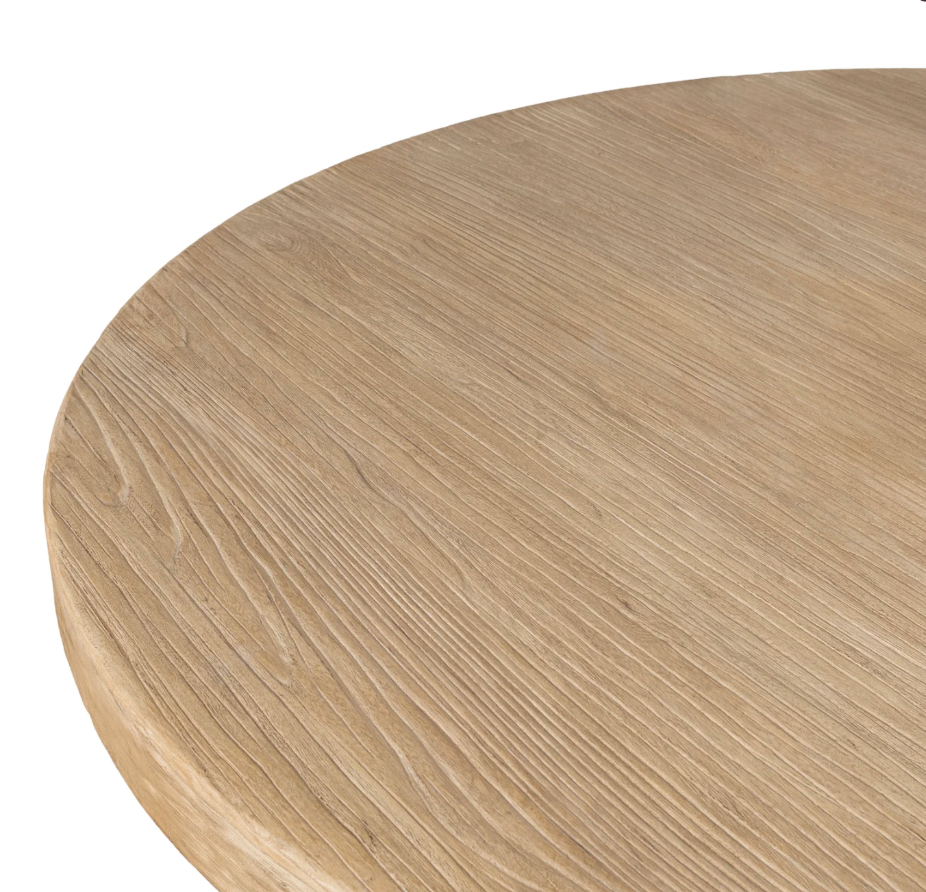 Lamu Round Dining Table | Natural
