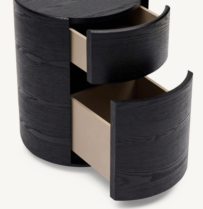 Rio Round Bedside Table